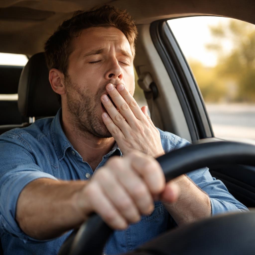 Avoid Driving Drowsy Behind the Wheel - Safety Tips to Follow