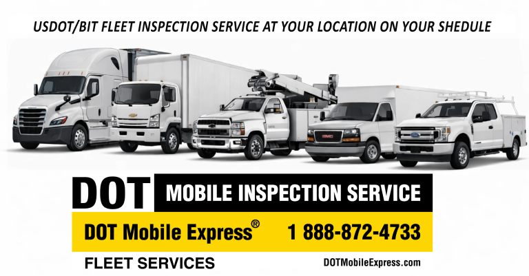 California Limits 90-Day BIT Inspections | DOT Mobile Express®